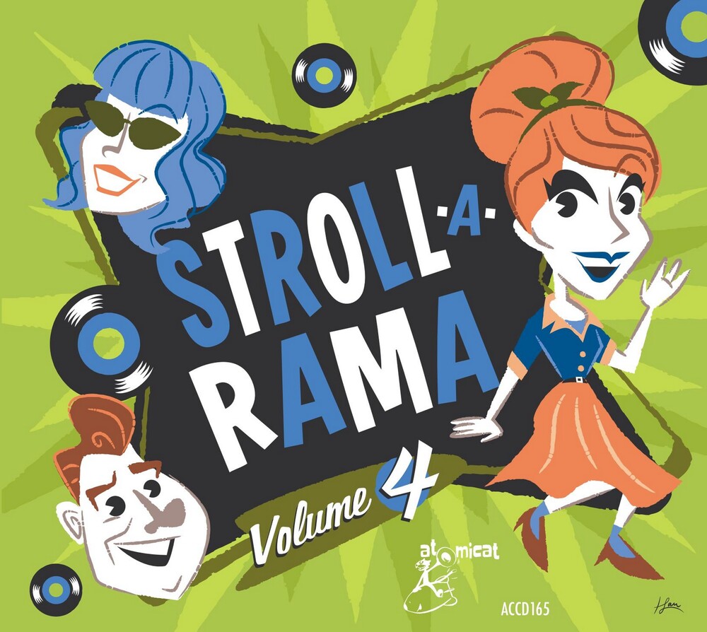 the album cover for Stroll-A-Rama Volume 4 / Var - Stroll-A-Rama Volume 4 / Var