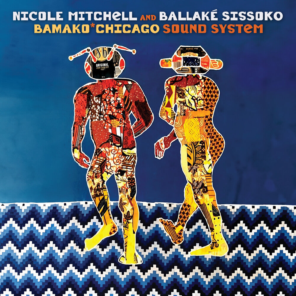 the album cover for Nicole Mitchell & Sissoko,Ballake - Bamako Chicago Sound System