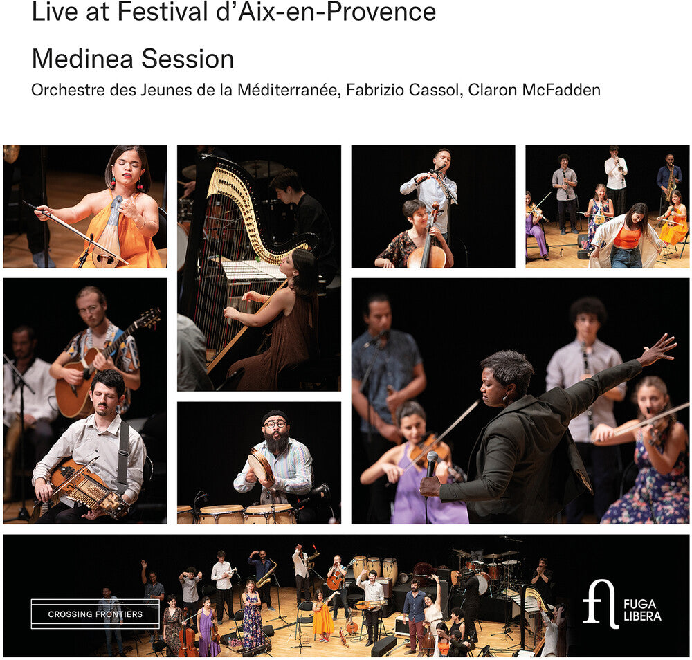 the album cover for Cassol / Mcfadden / Medinea Session - Live At Festival Daix-En-Provence