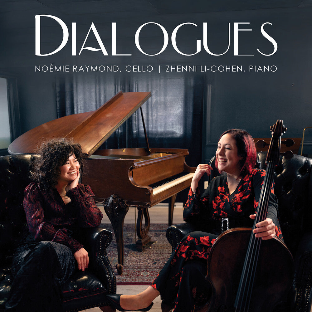 the album cover for Rachmaninoff / Clarke / Li-Cohen - Dialogues