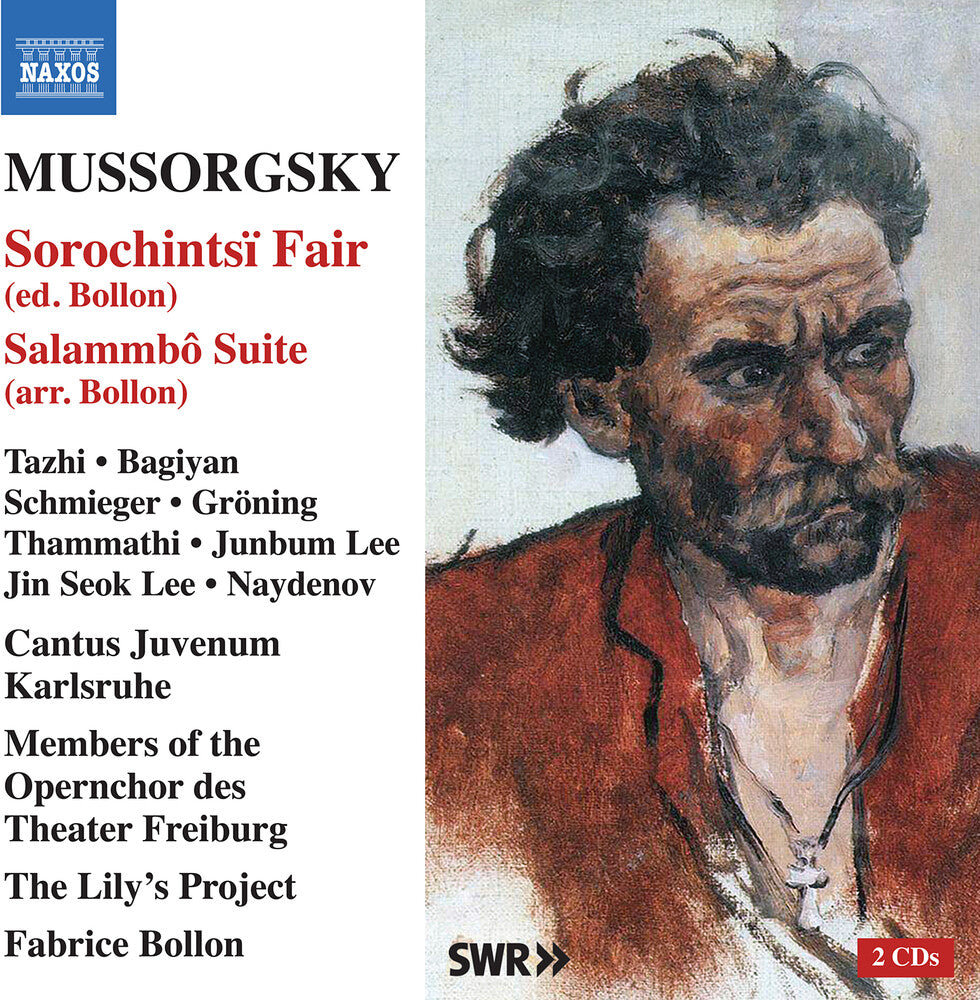 the album cover for Mussorgsky / Tazhi / Bagiyan - Sorochintsi Fair (Ed. Bollon) Salammbo
