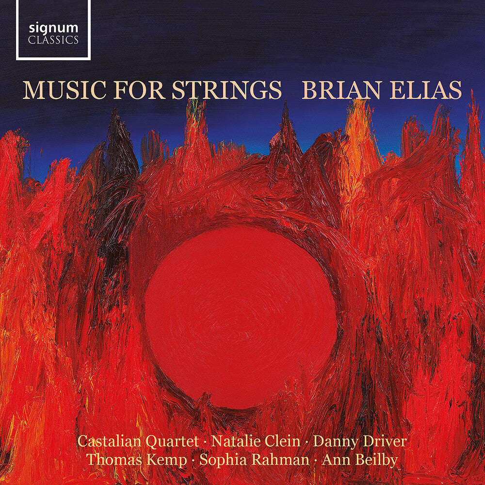 the album cover for Elias / Kemp / Castalian Quartet - Music For Strings