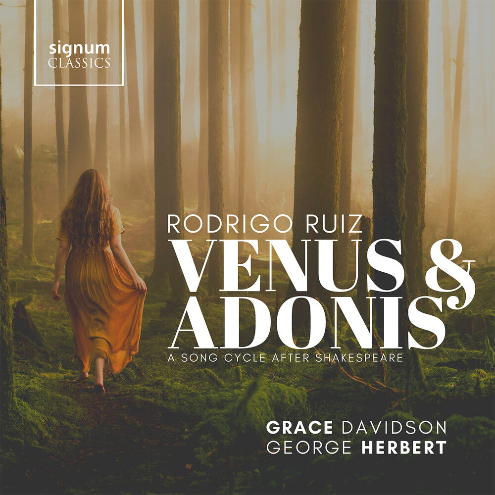 the album cover for Ruiz / Herbert / Davidson - Venus & Adonis