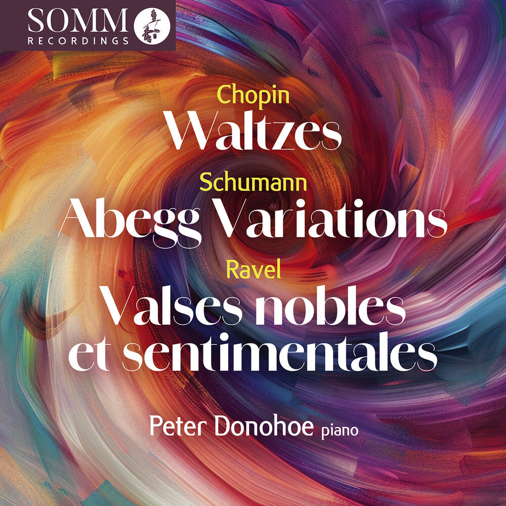 the album cover for Schumann / Chopin / Donohoe - Waltzes