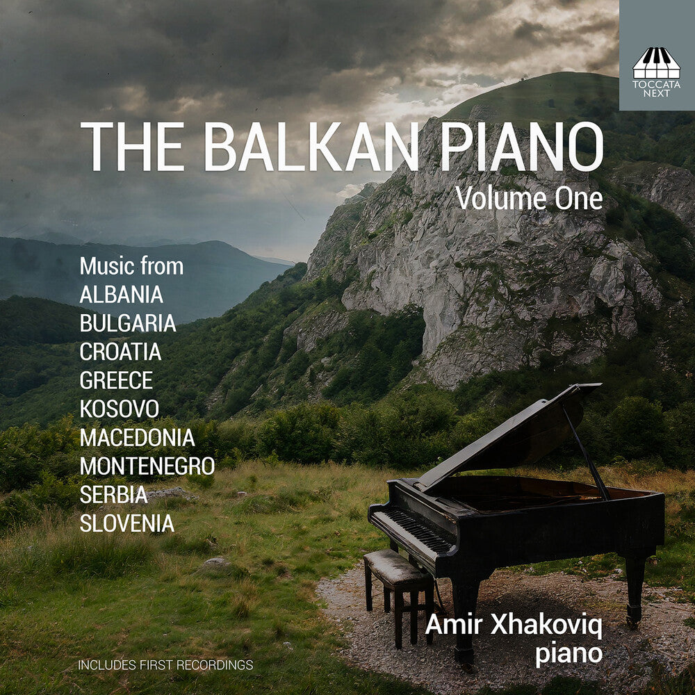 the album cover for Drakulic / Bavdek / Xhakoviq - Balkan Piano Vol. 1