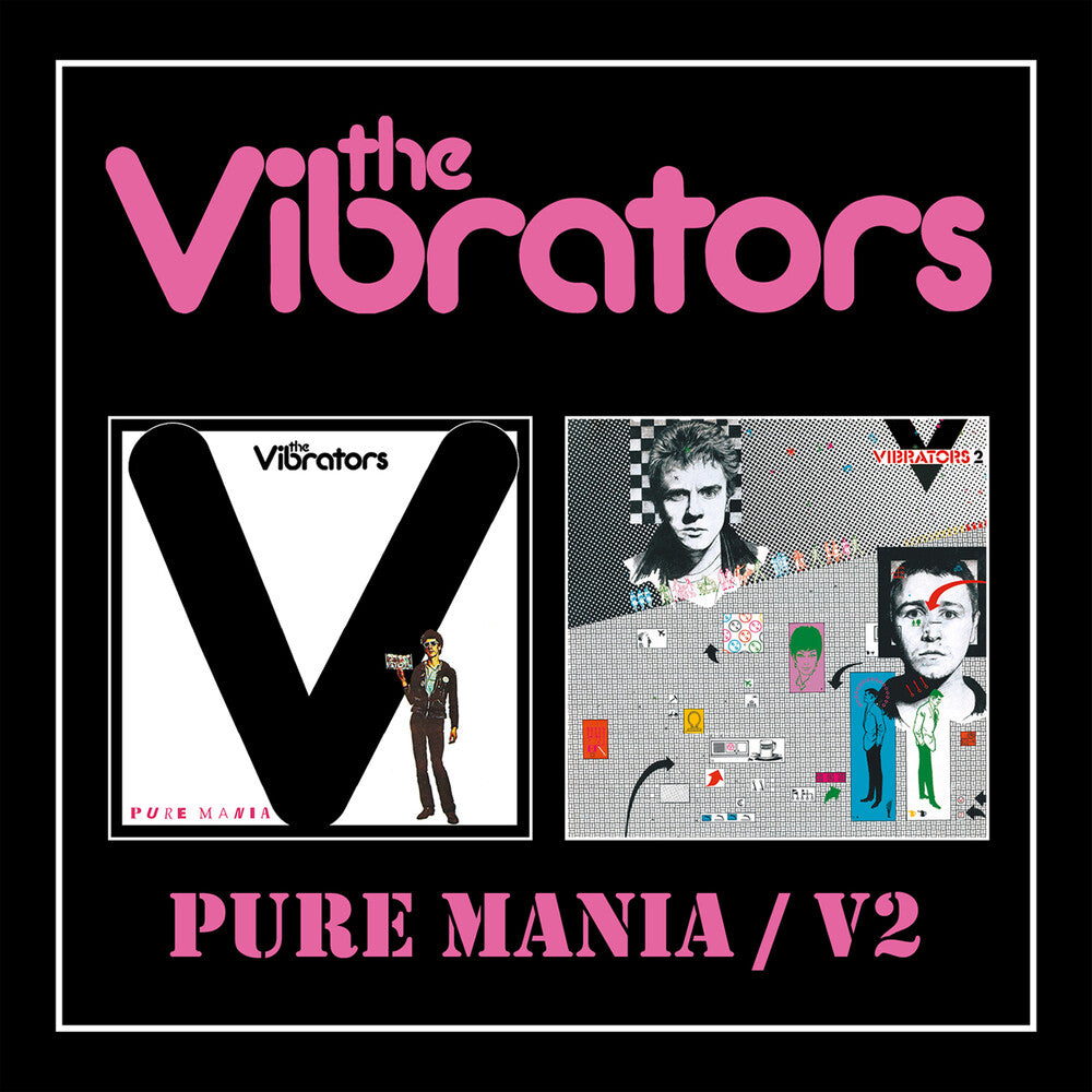 the album cover for Vibrators - Pure Mania / V2 (Uk)