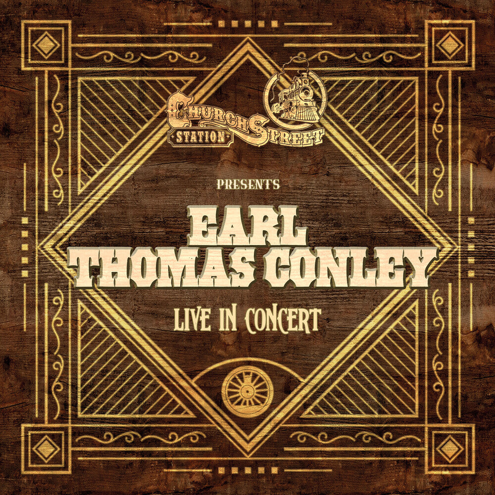 the album cover for Earl Conley Thomas - Live At Church Street Station (Mod)
