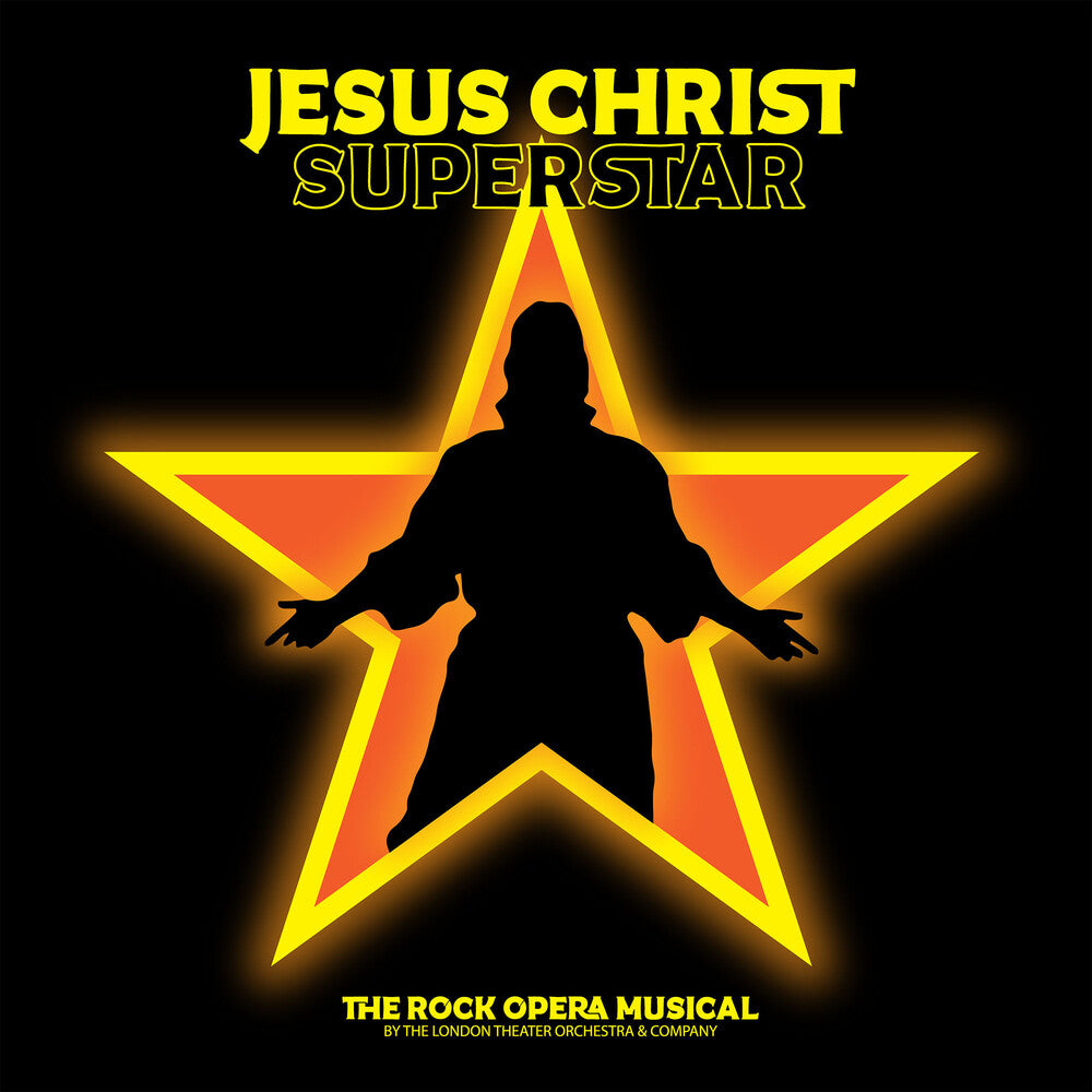 the album cover for London Theater Orchestra & Company - Jesus Christ Superstar - The Rock Opera Musical