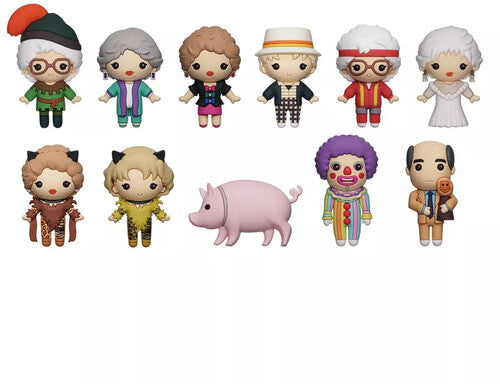 Golden Girls 3d Foam Bag Clip - Series 5 - Golden Girls 3d Foam Bag Clip - Series 5 - Collectibles
