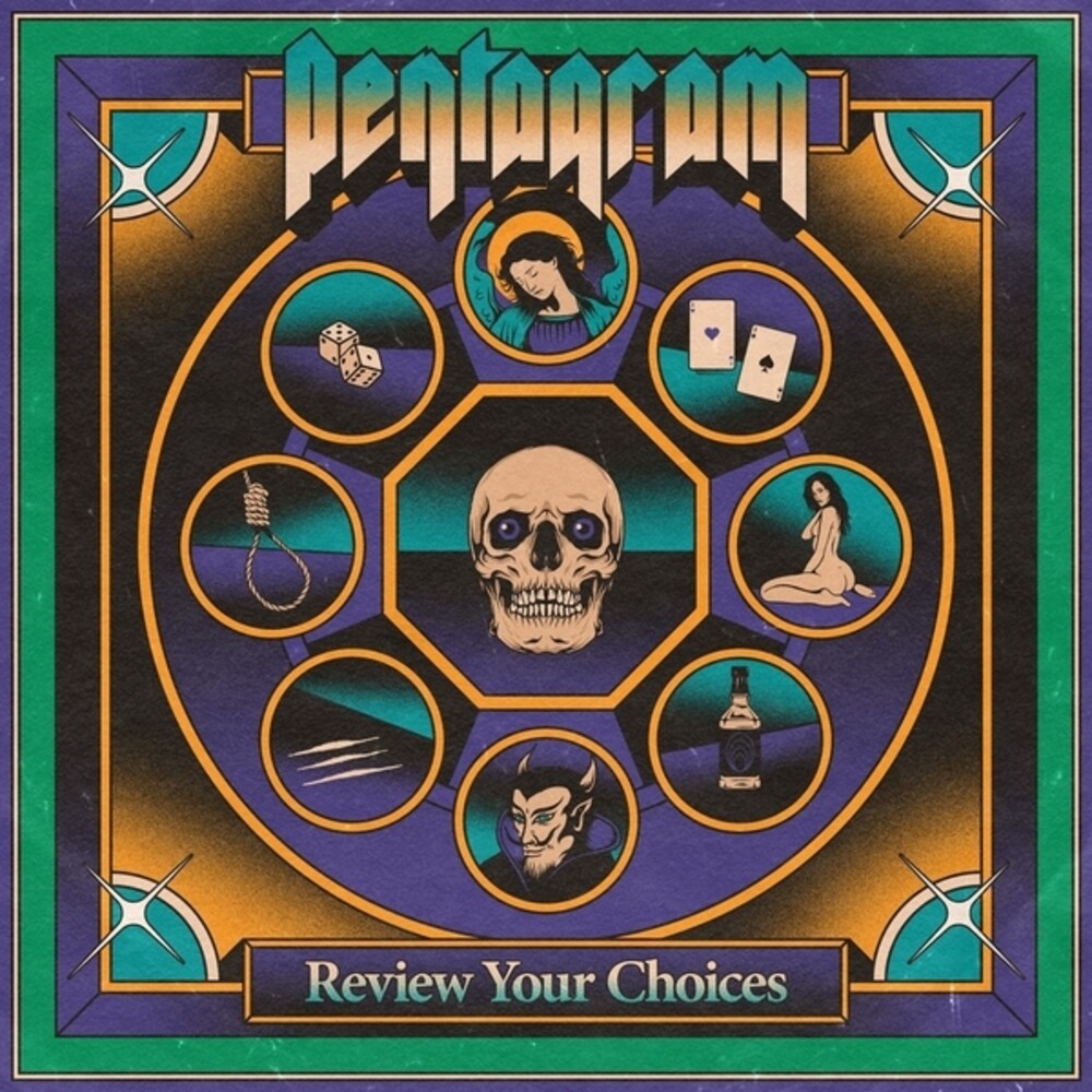 the album cover for Pentagram - Review Your Choices