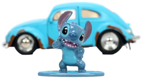 1:32 Hwr: 1959 Blue Punch Buggy W/ Stitch Fig - 1:32 Hwr: 1959 Blue Punch Buggy W/ Stitch Fig - Collectibles