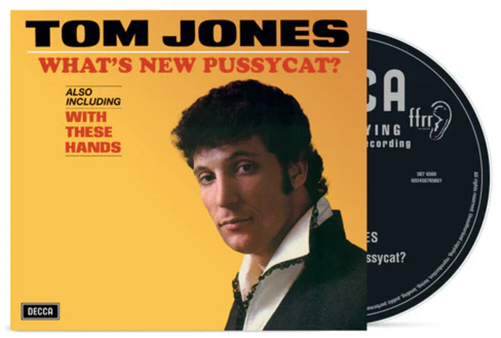 the album cover for Tom Jones - What's New Pussycat (Uk)