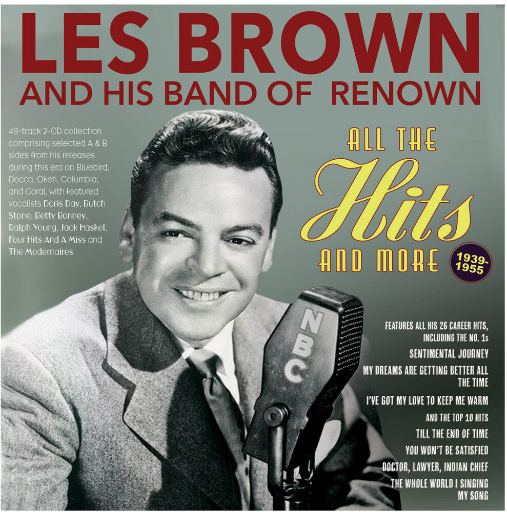 the album cover for Lee Brown & His Band Of Renown - All The Hits And More 1939-55
