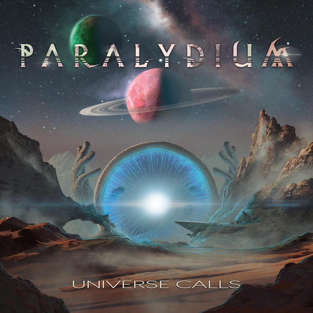 the album cover for Paralydium - Universe Calls
