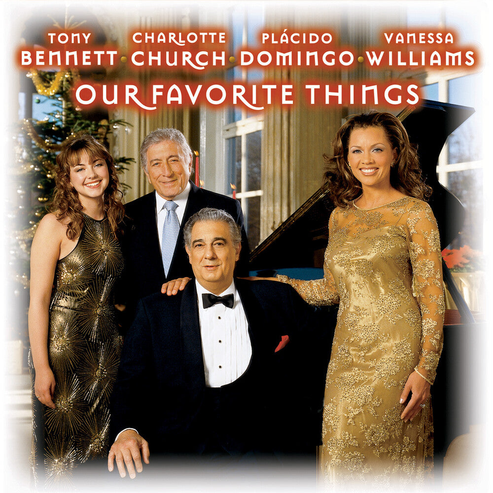 the album cover for Bennett/Church/Domingo/William - Our Favorite Things