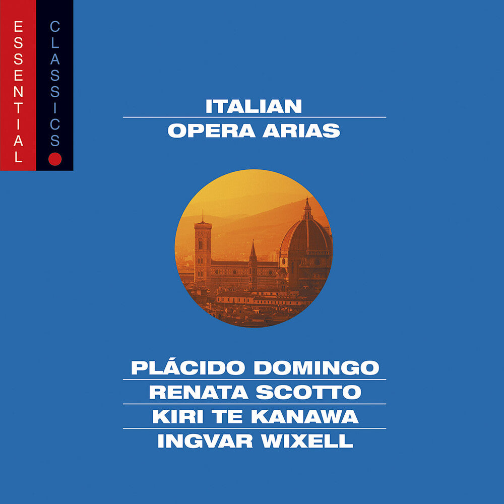 the album cover for Plácido Domingo - Italian Opera Arias