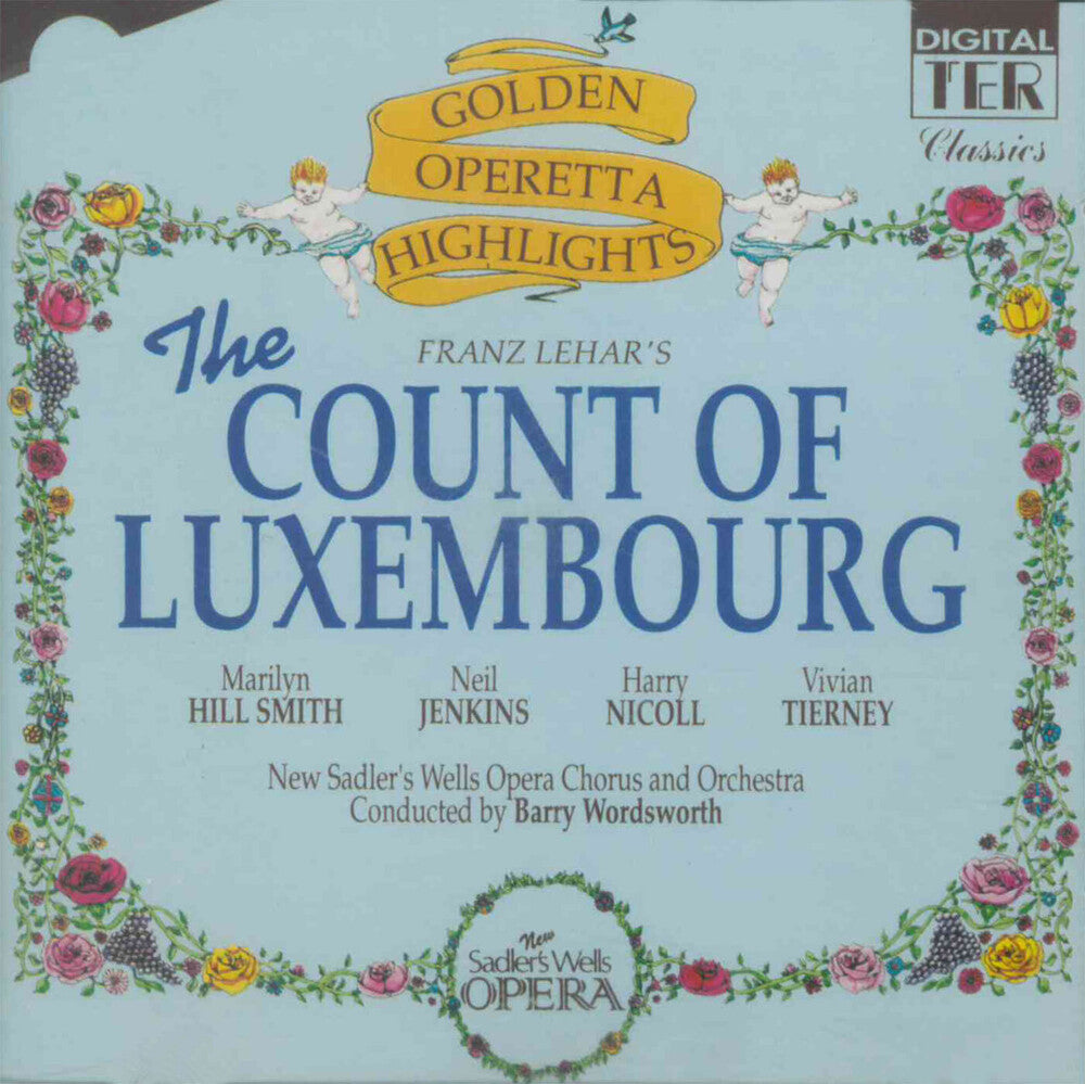 the album cover for Count Of Luxenbourg - Franz Lehar Sadler Wells Cast