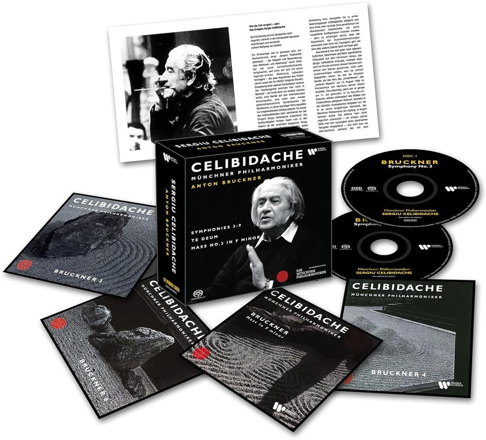 Bruckner Symphonies 3-9 Te Deum Mass 3 Music CD