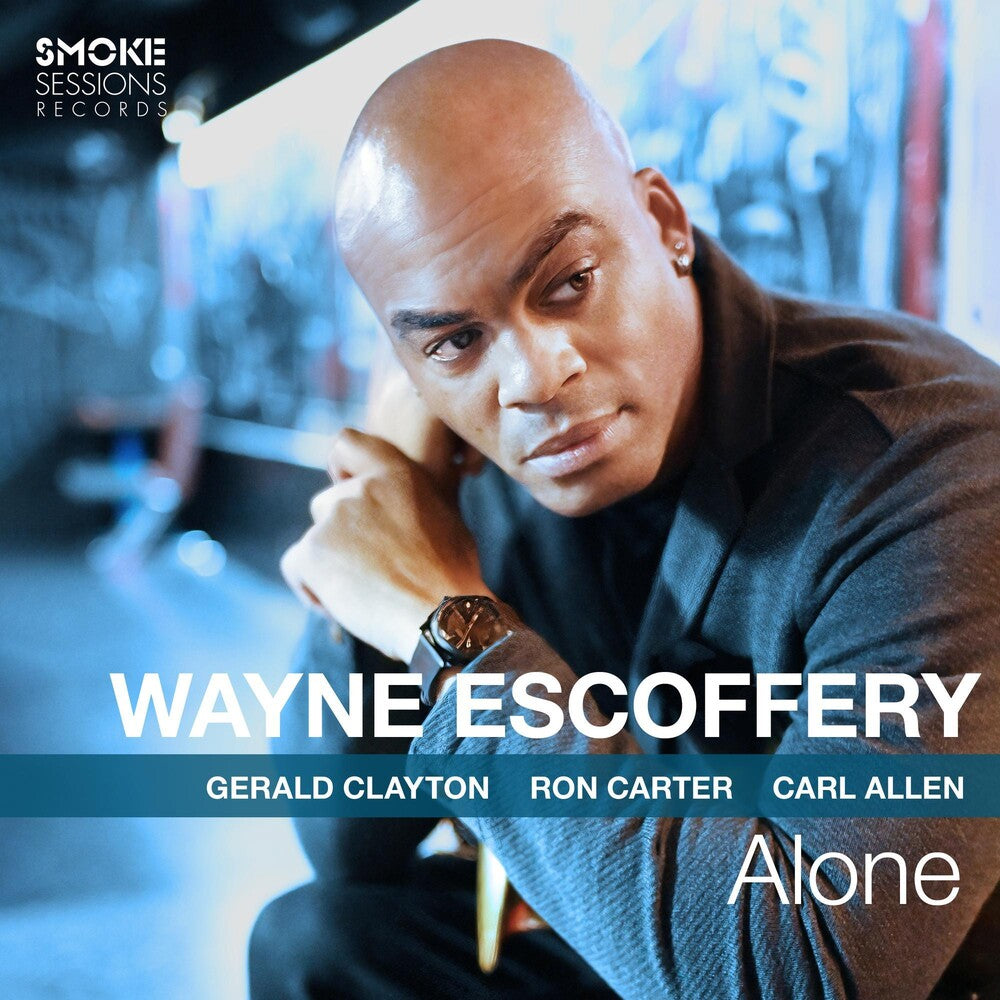 the album cover for Wayne Escoffery - Alone