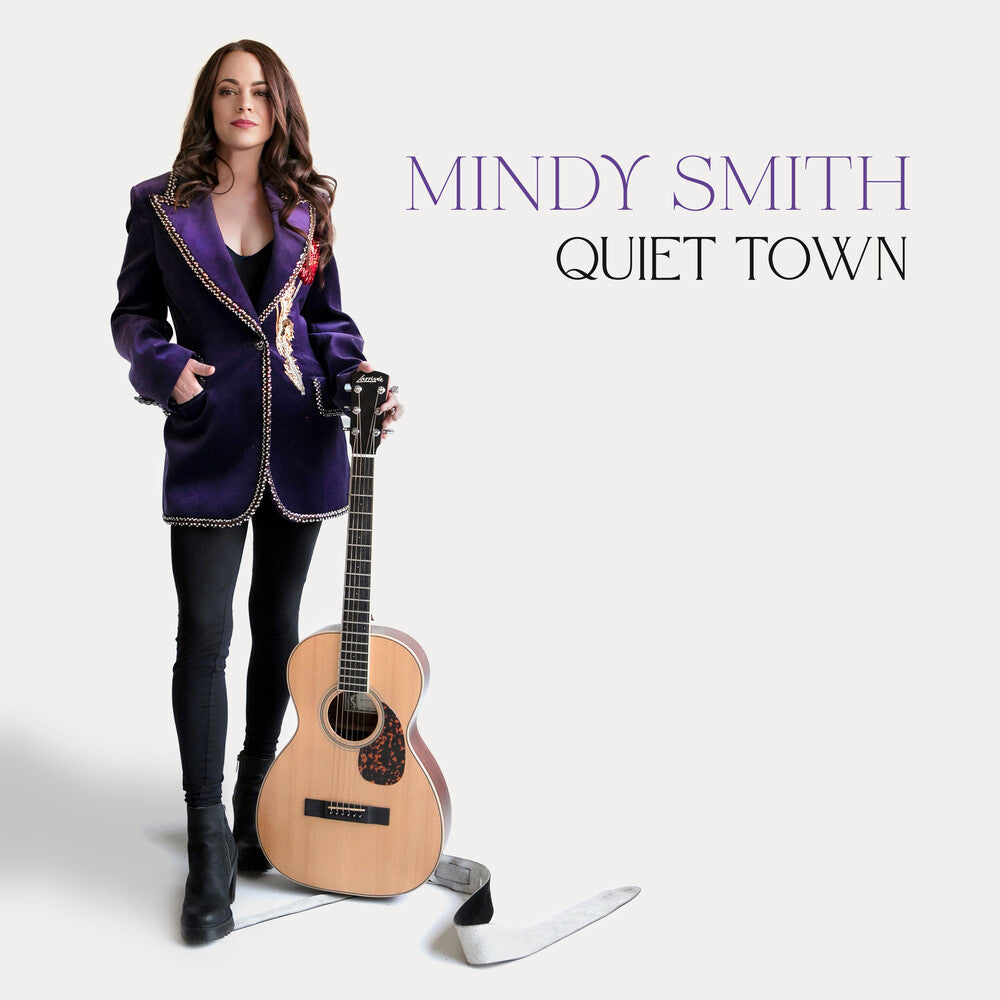 the album cover for Mindy Smith - Quiet Town