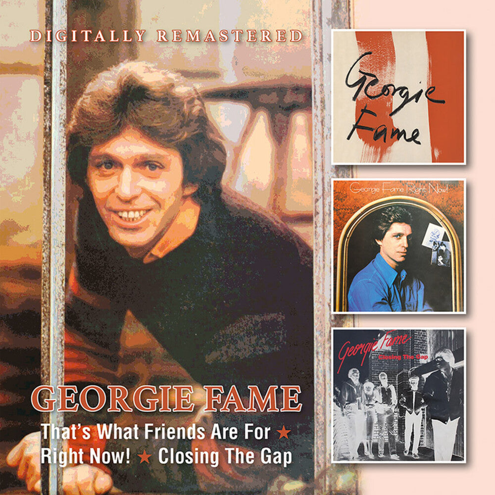 the album cover for Georgie Fame - That's What Friends Are For / Right Now / Closing