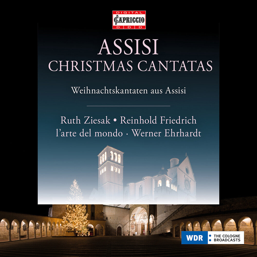 the album cover for Benedetti / Corelli / Danz - Assisi Christmas Cantatas