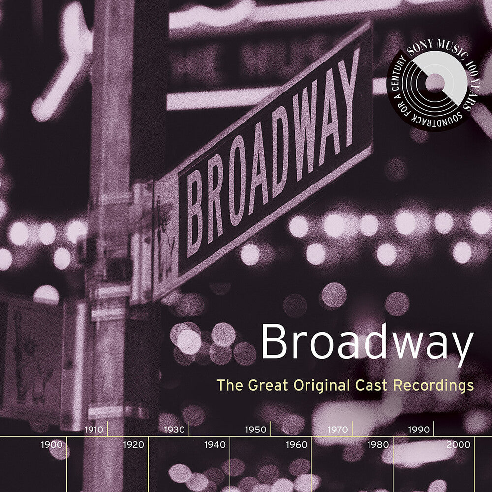 the album cover for Broadway: Great Original Cast Recordings / Various - Broadway: Great Original Cast Recordings / Various