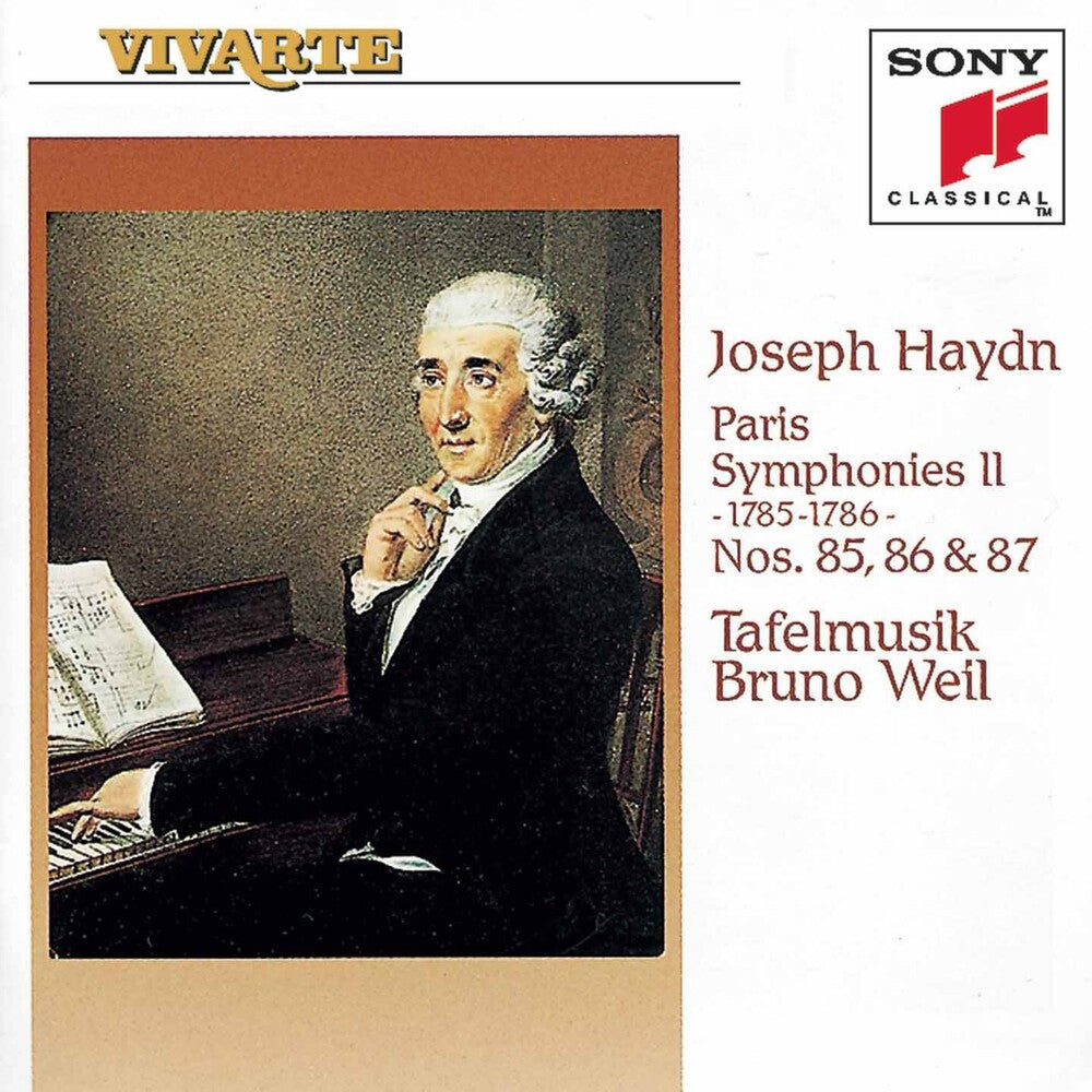 the album cover for Haydn / Weil / Tafelmusik - Symphonies 85-87