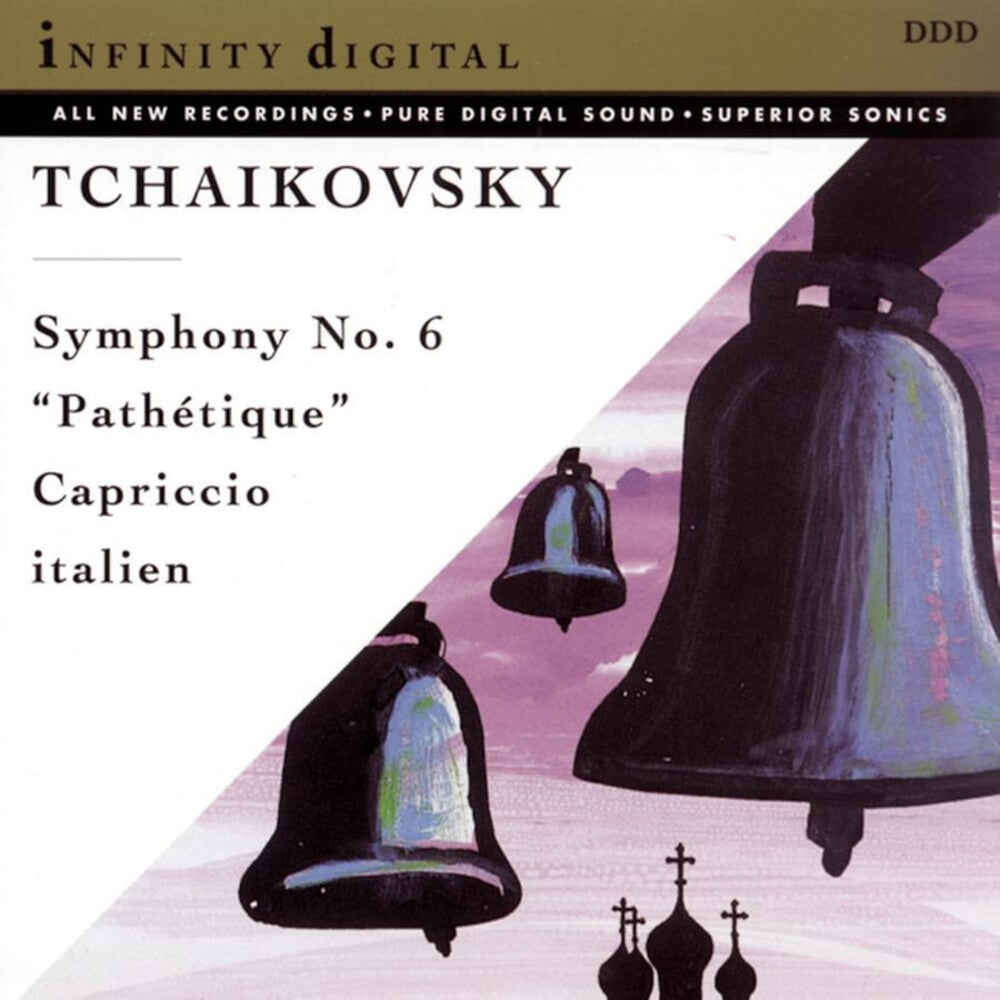 the album cover for Jahni Mardjani - Symphony 6 / Capriccio Italien