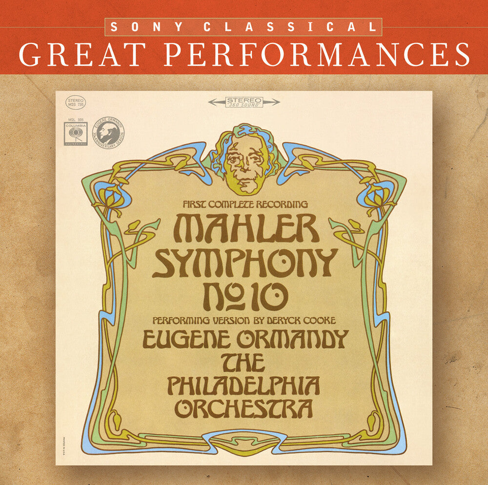 the album cover for Eugene Ormandy - Symphony 10: Great Performances