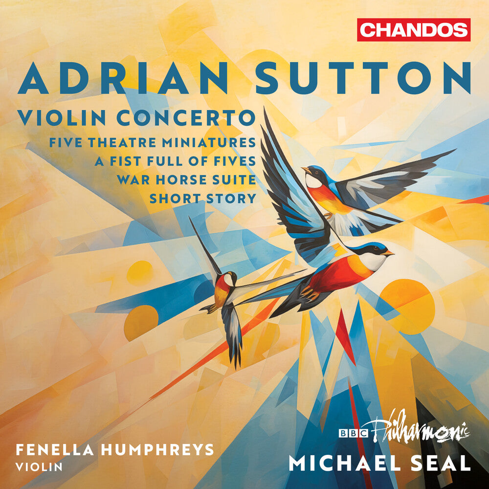 the album cover for Sutton / Humphreys / Bbc Philharmonic - Violin Concerto Five Theatre Miniatures A Fist