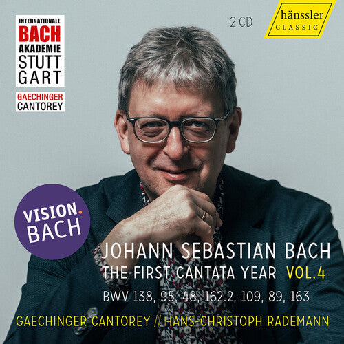 Bach,j.s. / Cantorey - Vision Bach Vol. 4 - Bwv 138, 95, 48, 162.2, 109 - Music CD