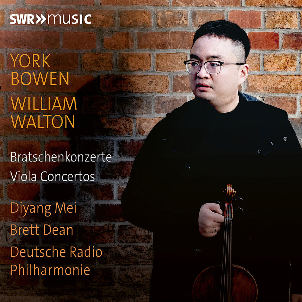 the album cover for Bowen / Walton / Mei / Deutsche Radio Philharmonie - Viola Concertos