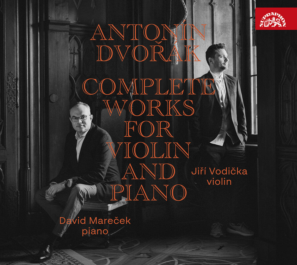 the album cover for Dvorak / Vodicka / Marecek - Complete Works For Violin & Piano