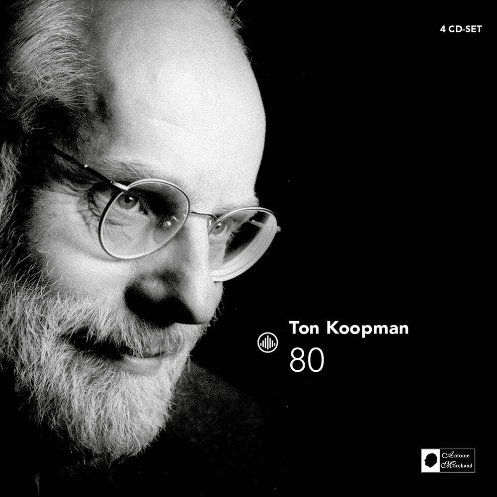 the album cover for Ton Koopman - Ton Koopman 80
