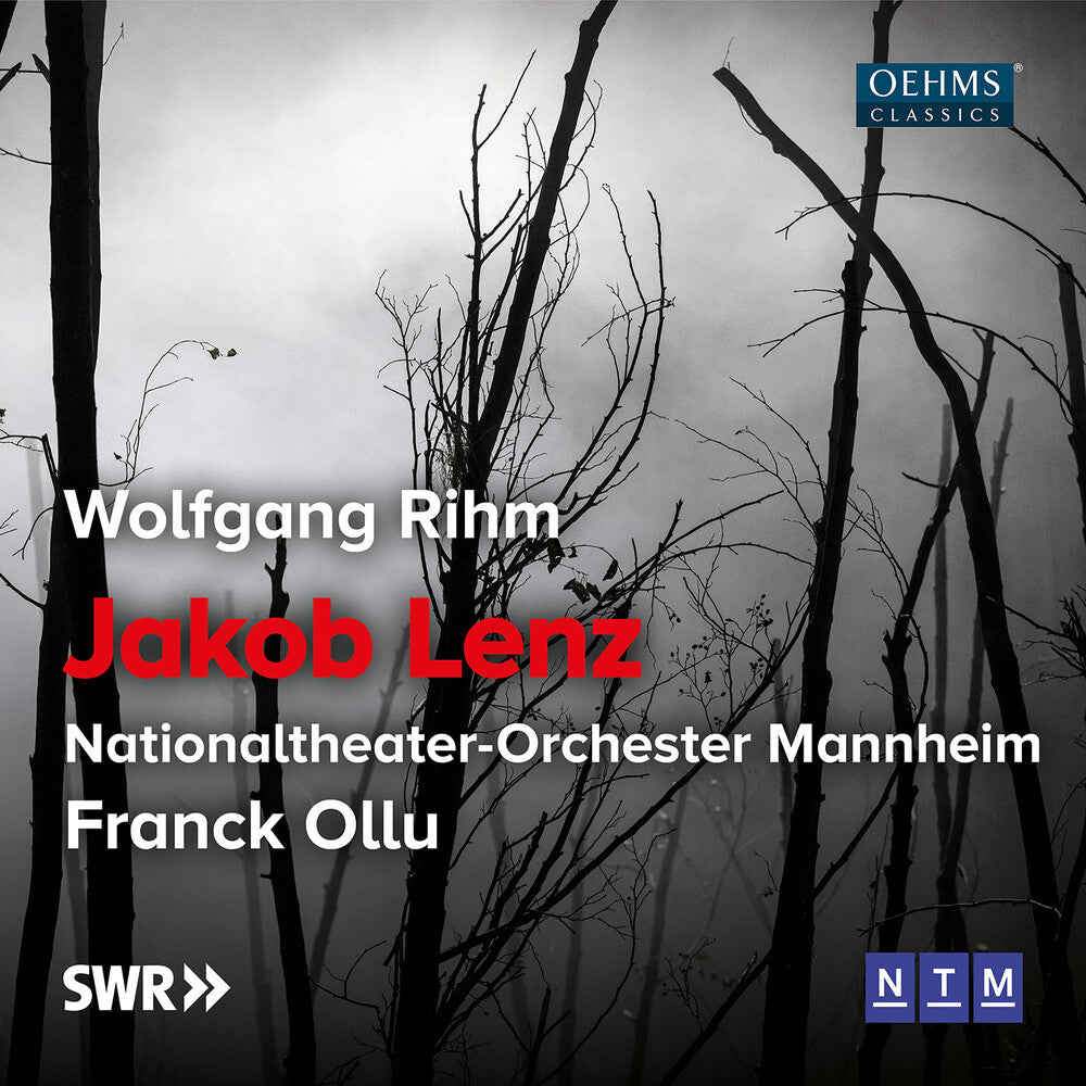 the album cover for Rihm / Goltz / Nationaltheater-Orchester Mannheim - Jakob Lenz
