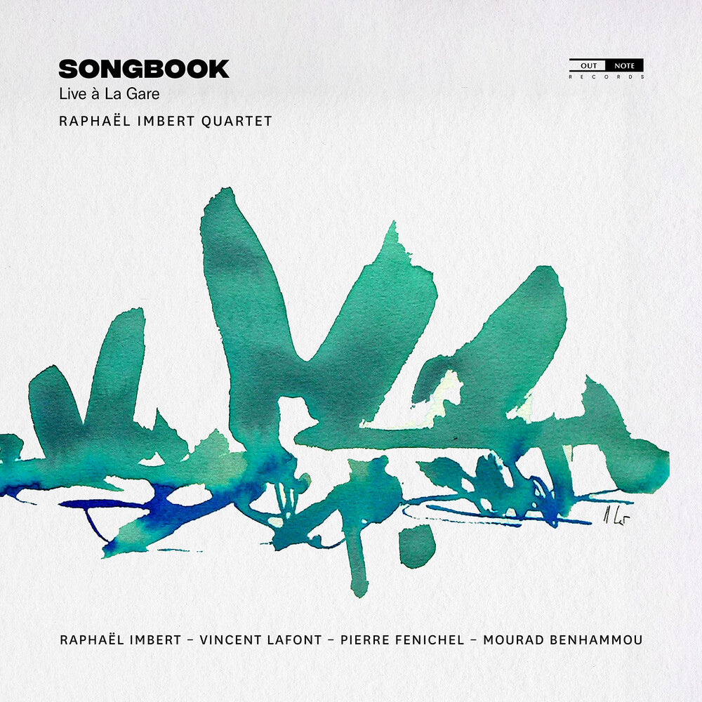the album cover for Raphael Imbert / Lafont,Vincent / Fenichel,Pierre - Songbook (Live A La Gare)