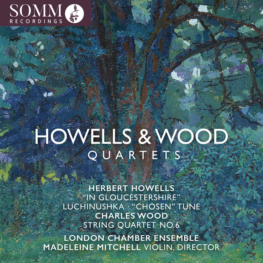the album cover for Howells / Wood / London Chamber Ensemble Quartet - Quartets