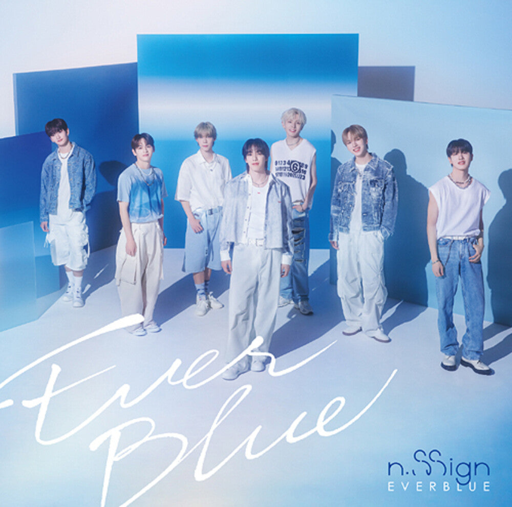 the album cover for N.Ssign - Everblue - Version A (W/Dvd) (Jpn)