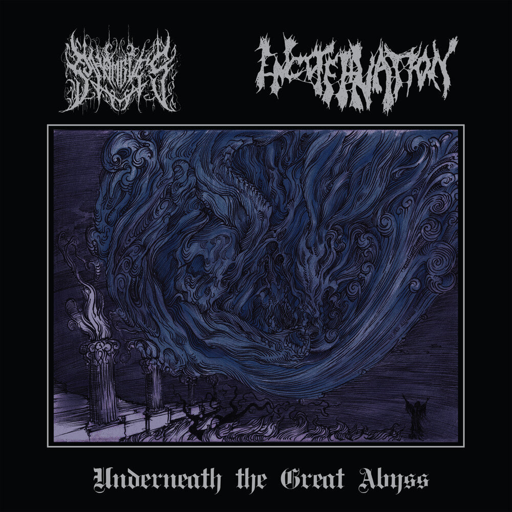 the album cover for Encoffination / Shambles - Split