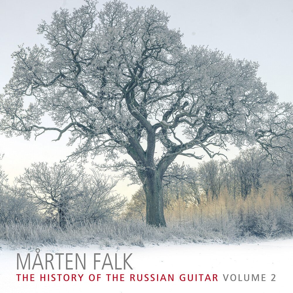 the album cover for Alexandrov / Khalpakchiev / Falk - Marten Falk - The History Of The Russian Guitar