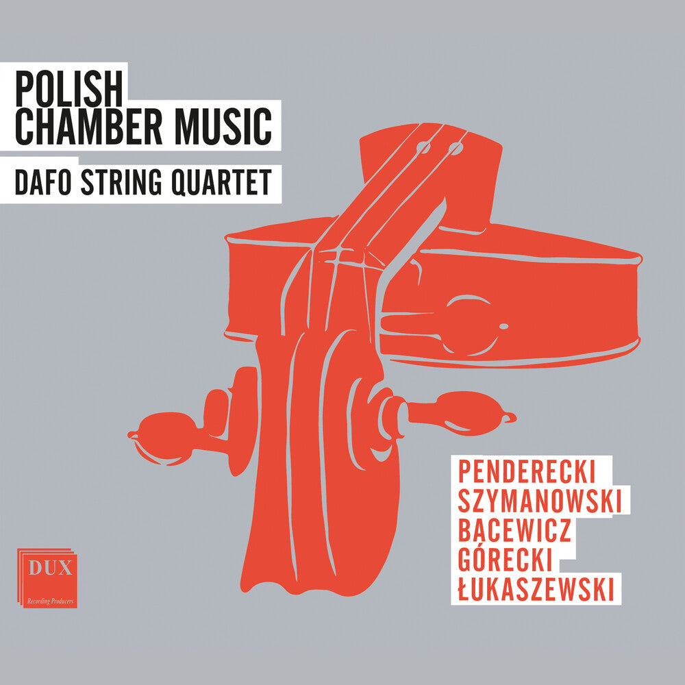 the album cover for Gorecki / Penderecki / Dafo String Quartet - Polish Chamber Music