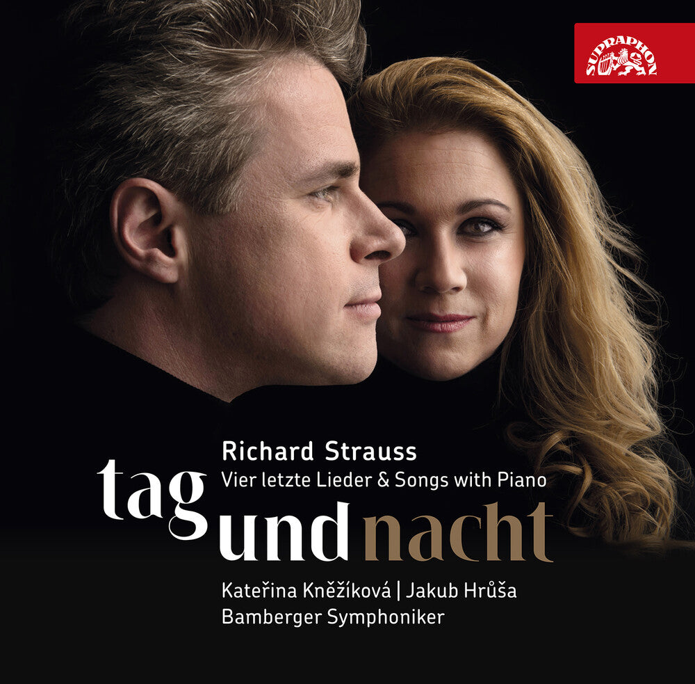 the album cover for Strauss / Hrusa / Bamberger Symphoniker - Tag Und Nacht - Vier Letzte Lieder & Songs With