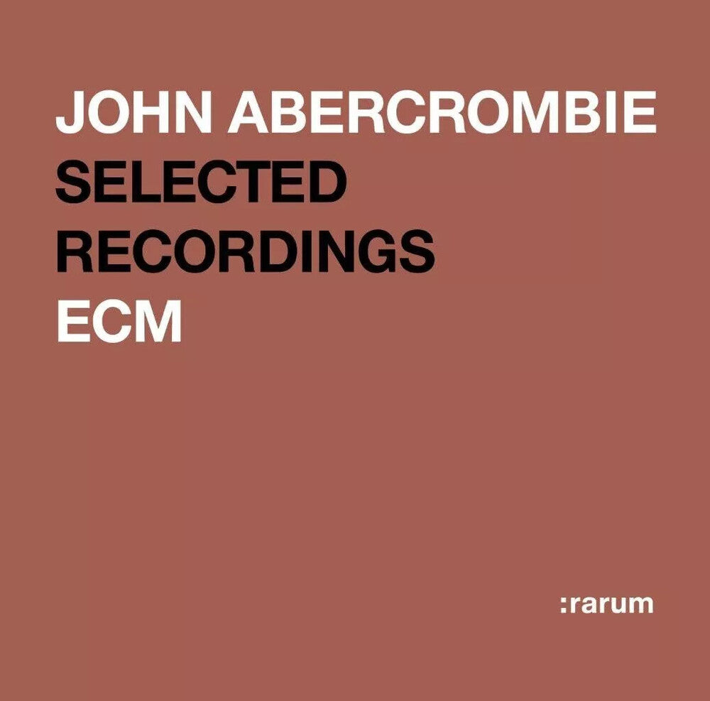 the album cover for John Abercrombie - Ecm Legends Best Selection (Jpn)