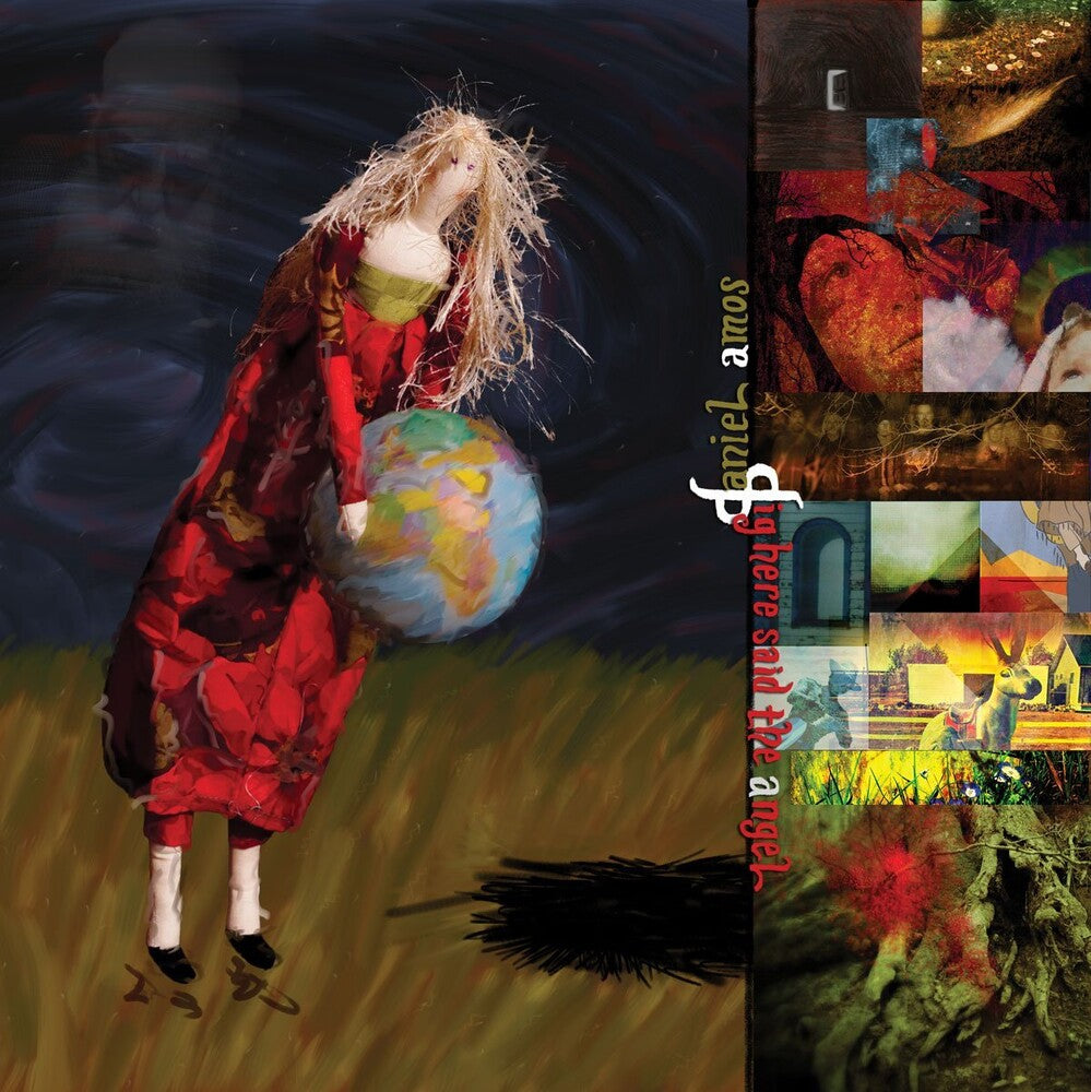 the album cover for Daniel Amos - Dig Here Said The Angel