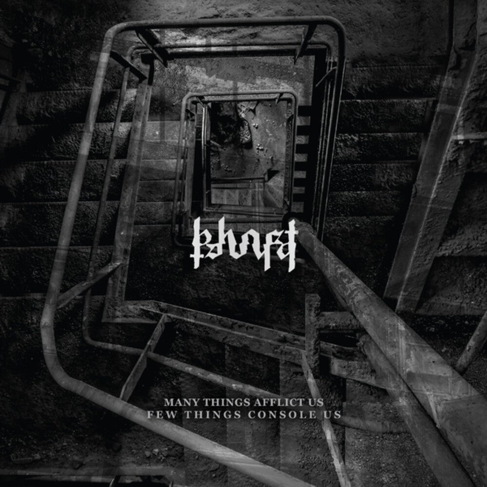 the album cover for Khost - Many Things Afflict Us Few Things Console Us