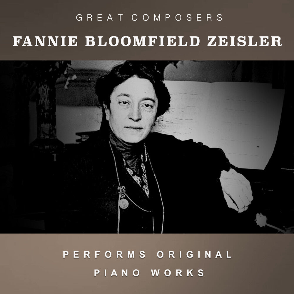the album cover for Bloomfield-Zeisler, Fanny - The Condon Collection: Masters of The Piano Roll