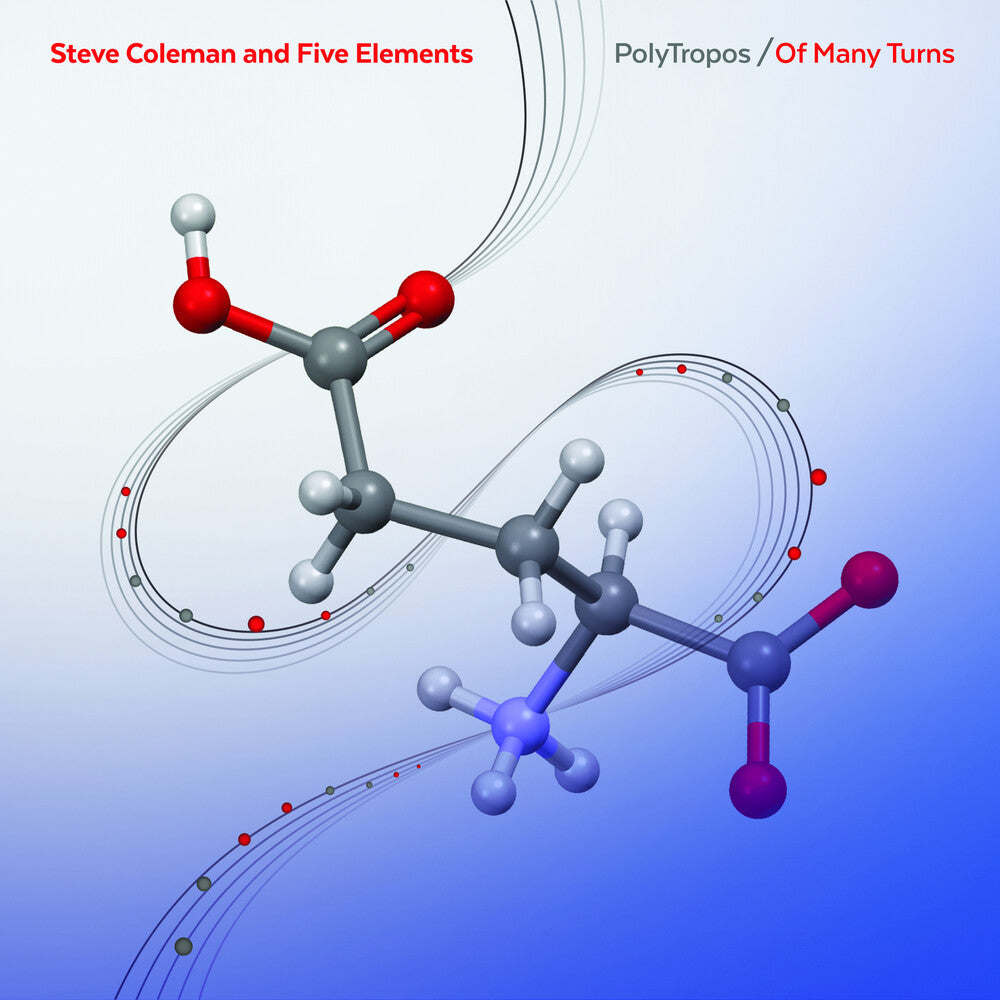 the album cover for Steve Coleman & Five Elements - Polytropoi / Of Many Turns
