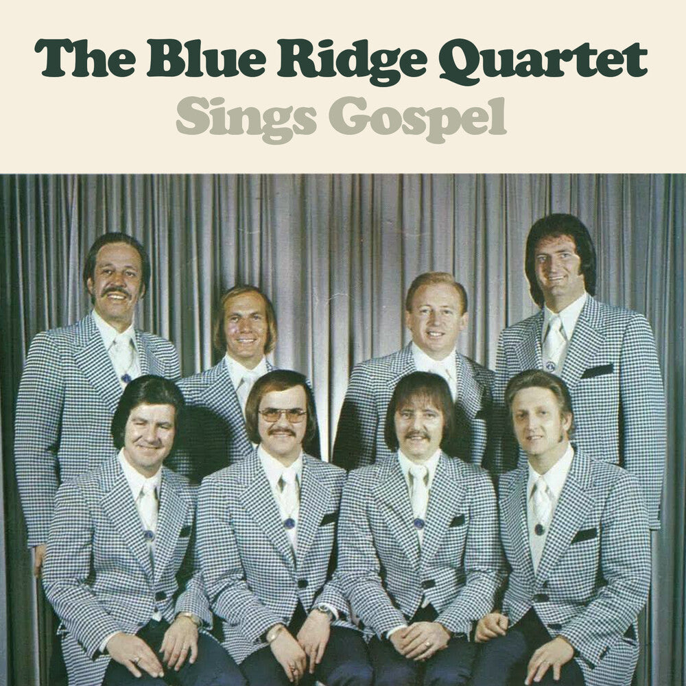 the album cover for Blue Ridge Quartet - Blue Ridge Quartet Sings Gospel (Mod)