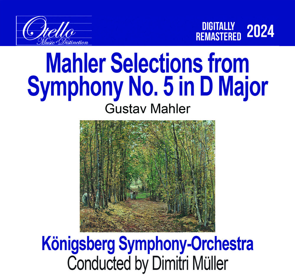 the album cover for Konigsberg Symphony Orchestra - Mahler - Selections From Symphony No. 5 In D Major
